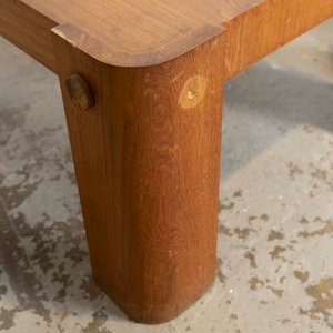 Par de Mesas Laterales de Madera para Living - imagen 2
