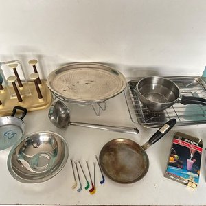 Set de Utensilios de Cocina y Bandejas de Acero Inoxidable - imagen 3
