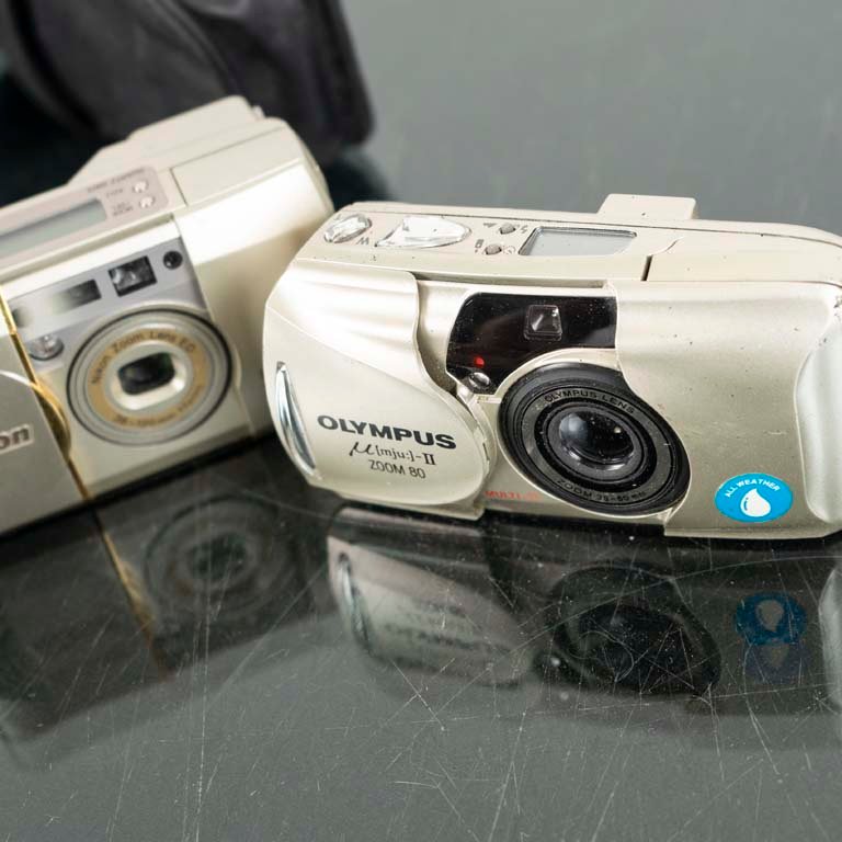 Cámaras Analógicas: Olympus y Nikon - Equipos Electrónicos - imagen 2