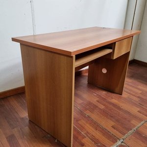 Escritorio Madera con Cajón y Bandeja Deslizable - imagen 3