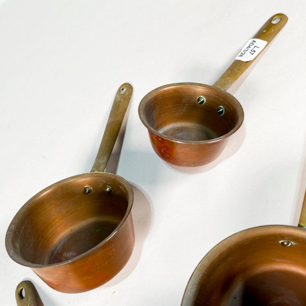 Cuatro tachos de cobre en diferentes medidas - imagen 4