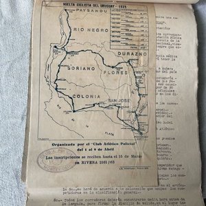 Documentos Históricos Ciclismo Uruguayo: Vuelta Ciclista 1939, Velódromo y Cartas - imagen 10