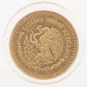 Moneda de Oro Conmemorativa Mundial México 1986 - $500 Pesos 1985 - imagen 2