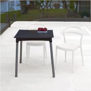 Silla Blanca Estilo Sisi Moderna - imagen 1