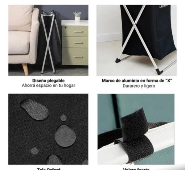 Cesta de lavandería de alta calidad - Oportunidad - imagen 5