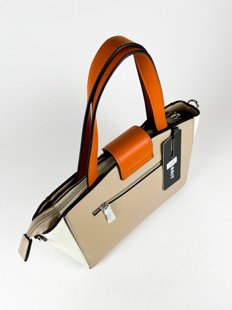 Cartera para Dama Zenit en Perla y Crema - imagen 2