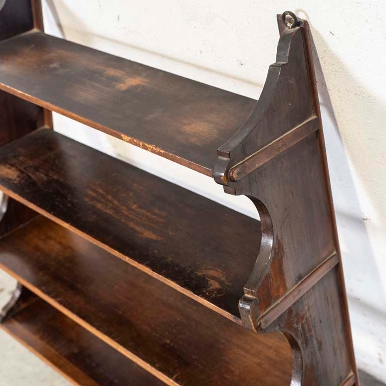 Repisa de madera con cuatro estantes - Medidas: 84 x 17 x 90cm - imagen 3