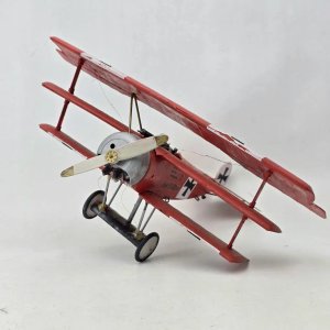 Réplica Avión Fokker Dr.I "Barón Rojo" 1917 - imagen 2