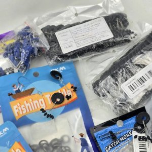 Lote de Accesorios de Pesca: Línea, Destorcedores y Más - imagen 4