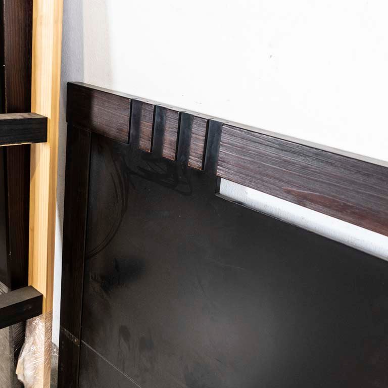 Cama de dos plazas en madera para venta - imagen 2