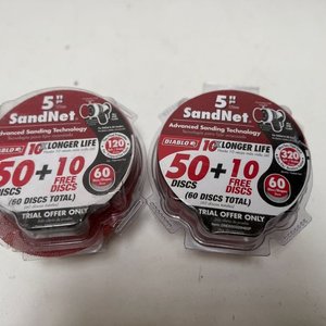 120 Discos de Lija Tipo Malla Diablo SandNet 5 Pulgadas - imagen 1