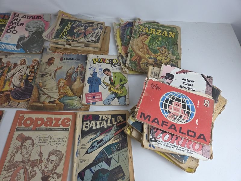 Colección de historietas antiguas y usadas - imagen 3