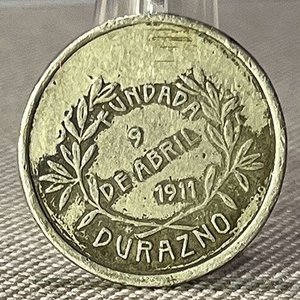 Lote anterior: Medalla Rural de Durazno, Uruguay 1911
