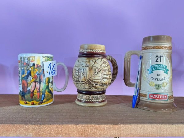 Tres Jarras Cerveceras de Colección