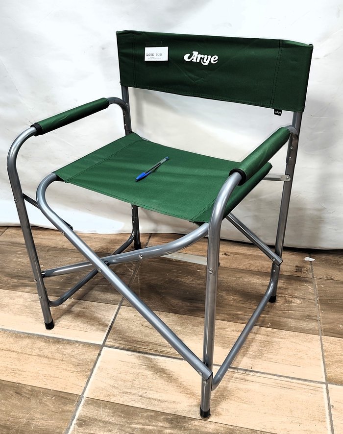 Silla Director para Jardín Arye en Aluminio y Lona - imagen 3