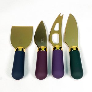 Set de Tabla y Cuchillos para Queso Brooklyn Slate, 4 Piezas - imagen 2