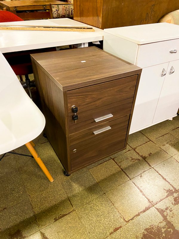 Cajonera de Oficina con Ruedas y Cerradura