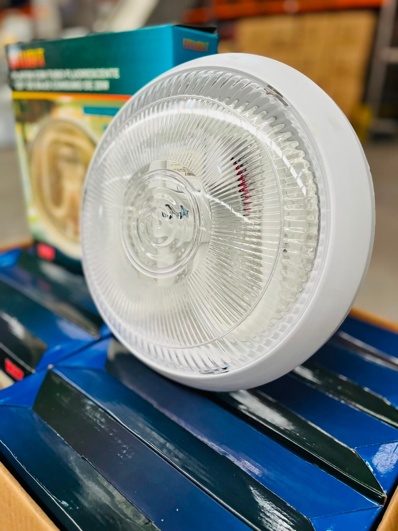 10 Plafones Bajo Consumo Efolight 28W Fluorescentes