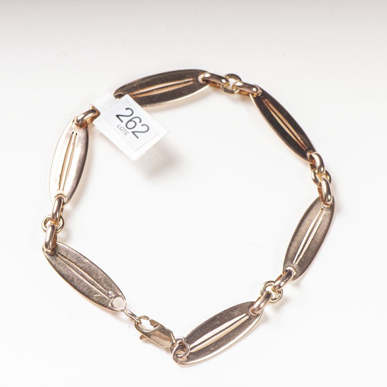 Lote anterior: Pulsera de Oro 14k con Cadena