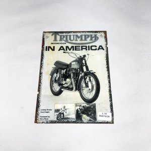 Lote anterior: Cartel Metálico Triumph Motorcycles in America con Motocicleta Clásica