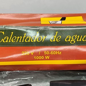 Calentador de Agua Eléctrico El Tropero Nuevo 1000W 220V - imagen 8