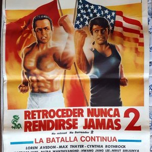 Lote siguiente: Poster Original "Retroceder Nunca Rendirse Jamás 2" (1987) - Cynthia Rothrock