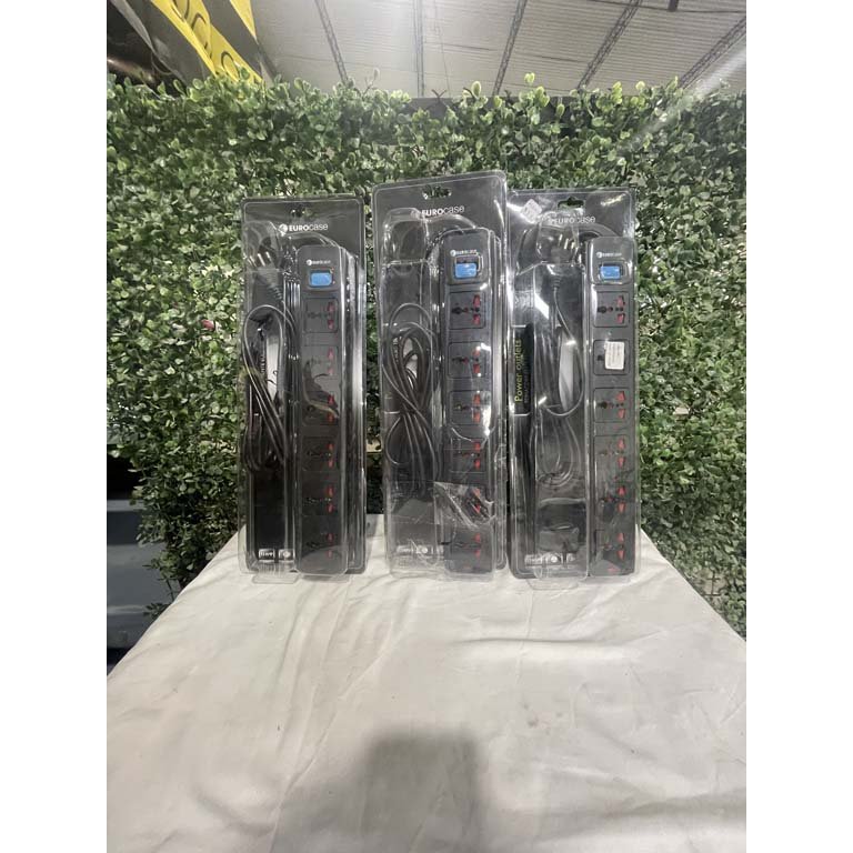 3 Regletas Eléctricas Eurocase de 3 Metros Nuevas