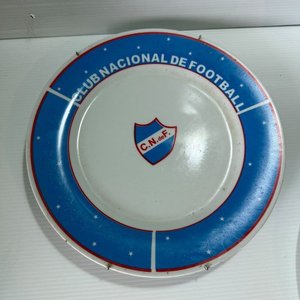 Lote de Platos Decorativos de Cerámica y Madera Tallada - imagen 4