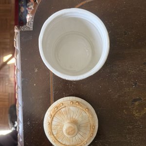 Caramelera Rústica de Cerámica con Tapa - imagen 4