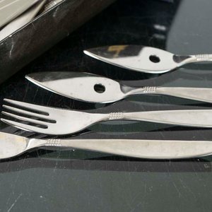 Set de 23 Cubiertos para Pescado de Acero Inoxidable - imagen 2