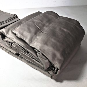 Dos Juegos de Sábanas de Dos Plazas Color Gris - imagen 2