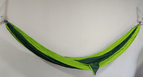 Hamaca paraguaya color verde para decorar - imagen 3