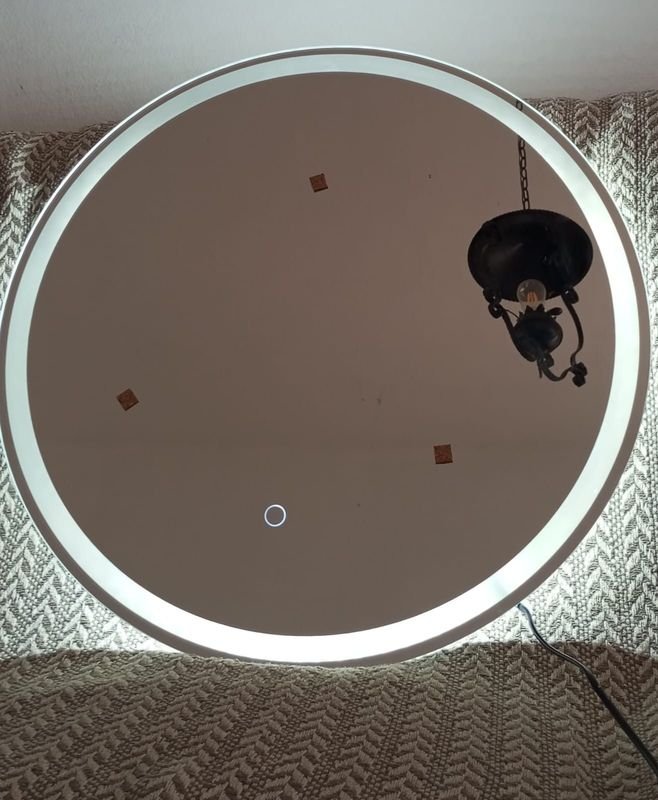 Espejo Redondo con Luz LED Táctil 60cm de Diámetro - imagen 3