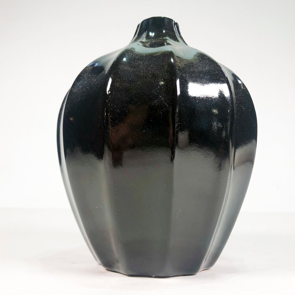 Vaso en loza negra de 21 cm - imagen 4