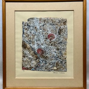 Obra de Marcelo Legrand: Técnica Mixta sobre Papel "Sin Título", 25 x 20 cm, Firmada y Fechada '97 - imagen 2
