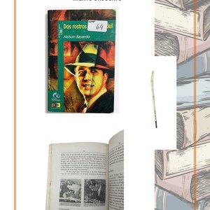 Libro Dos Rostros para Gardel de Nelson Bayardo, Edición Alfaguara 1998 - imagen 3