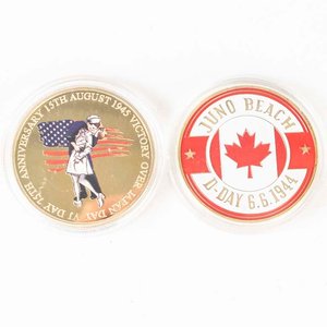 Lote anterior: 2 Medallas Conmemorativas: Día de la Victoria en Europa y Día de la Victoria sobre Japón