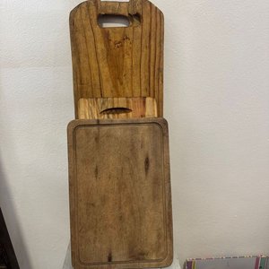 Lote de 5 tablas de madera para picar - imagen 1