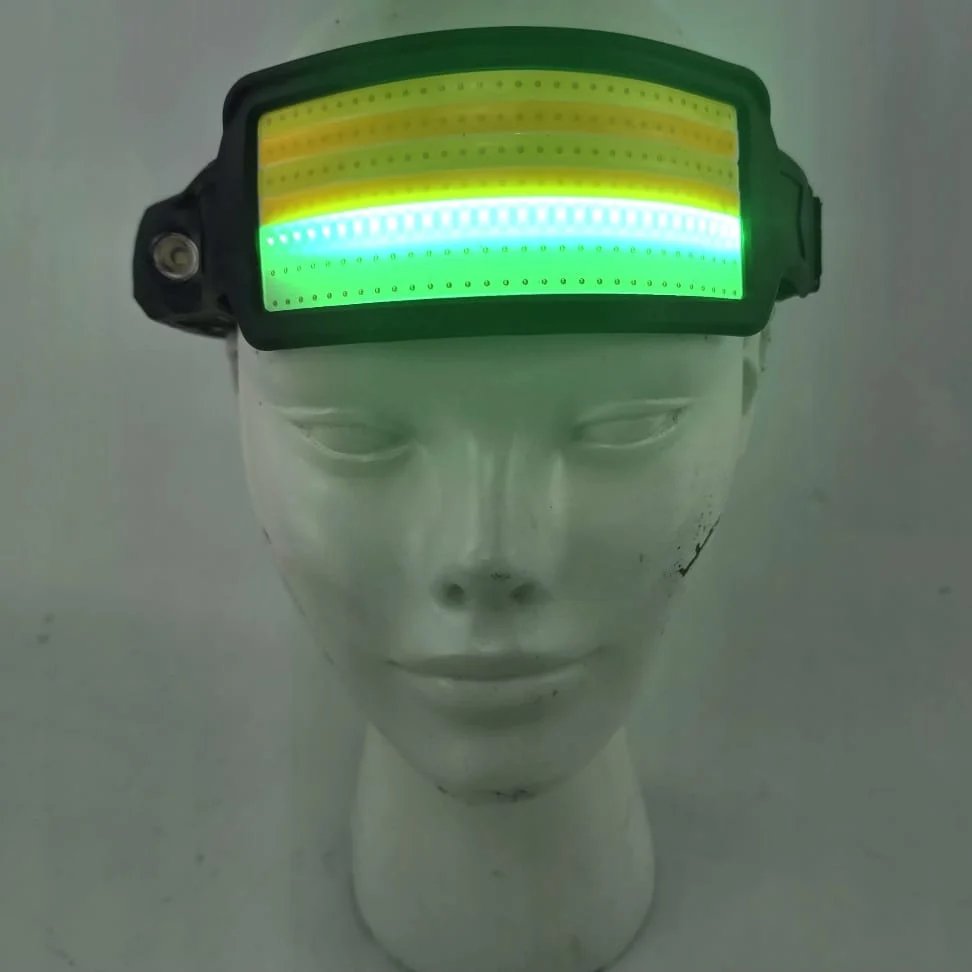 Linterna de cabeza recargable con sensor y baterías - imagen 6