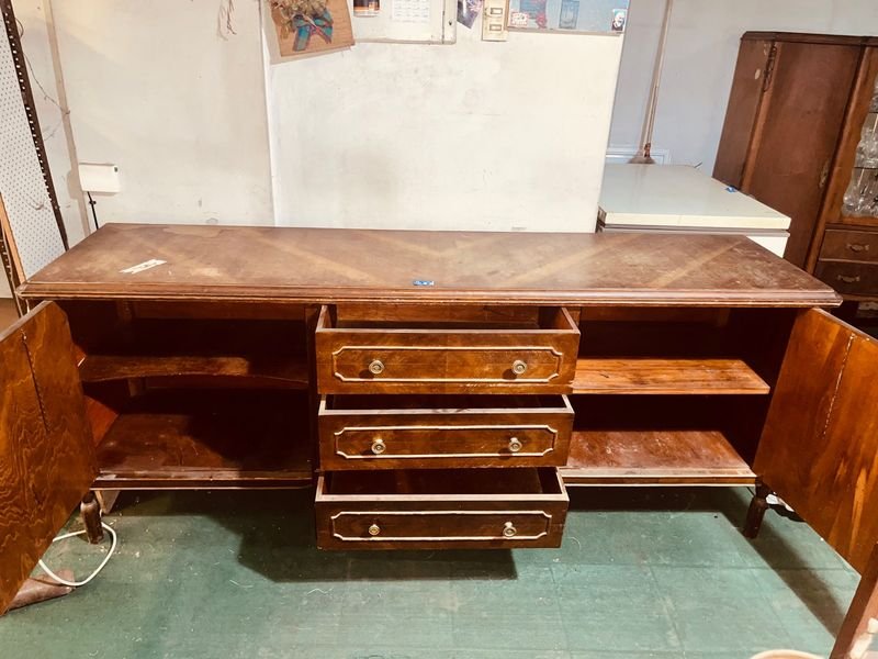 Bargueño americano antiguo de madera - imagen 6