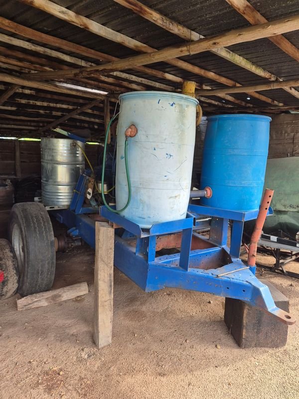Máquina de bombeo de agua con plataforma de hierro y neumáticos - imagen 9