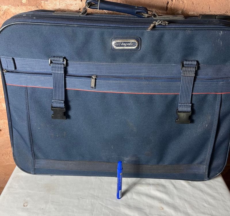 Valija Impala Azul con Ruedas - 70 cm