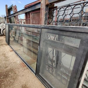 Lote siguiente: Ventanal DVH Aluminio Negro con Mosquiteros