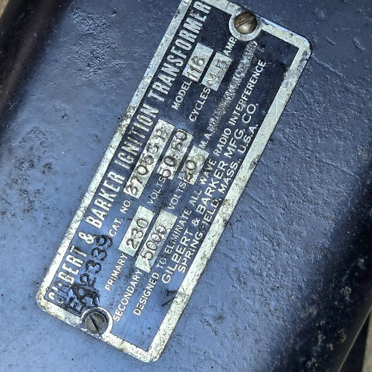 Item lote-47-transformador-de-ignicion - Image 1