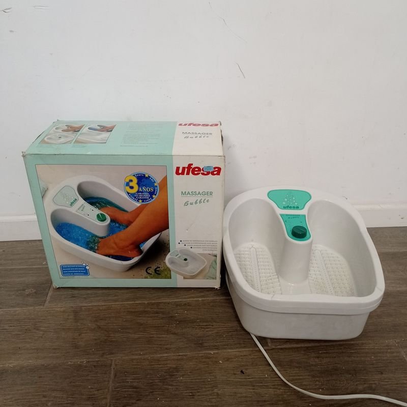 Lote siguiente: Masajeador de pies marca Ufesa en su caja original