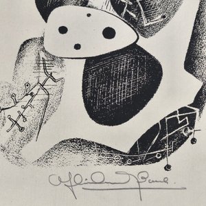 Serigrafía "Unidad" de Ofelia Oneto (1975) - Ediciones El Trébol - imagen 5
