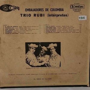 Lote siguiente: Disco de Vinilo "Embajadores de Colombia" por Trío Rubí