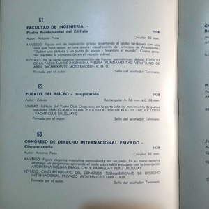 Libro Cien Medallas del Uruguay tapa dura Ediciones BROU J. P. Argul - imagen 6