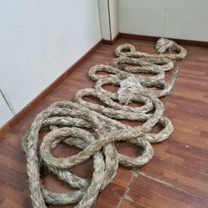 Soga de Boliche Gruesa Rústica de 20 Metros para Decoración - imagen 2