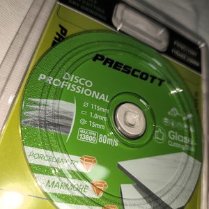 Disco de Corte Profesional Prescott para Vidrio, Porcelanato y Mármol - imagen 3